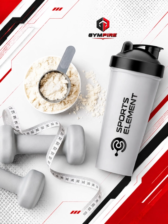 Protein va geyner uchun sheyker, sport shishasi, uniseks, sovg‘a sifatida espander