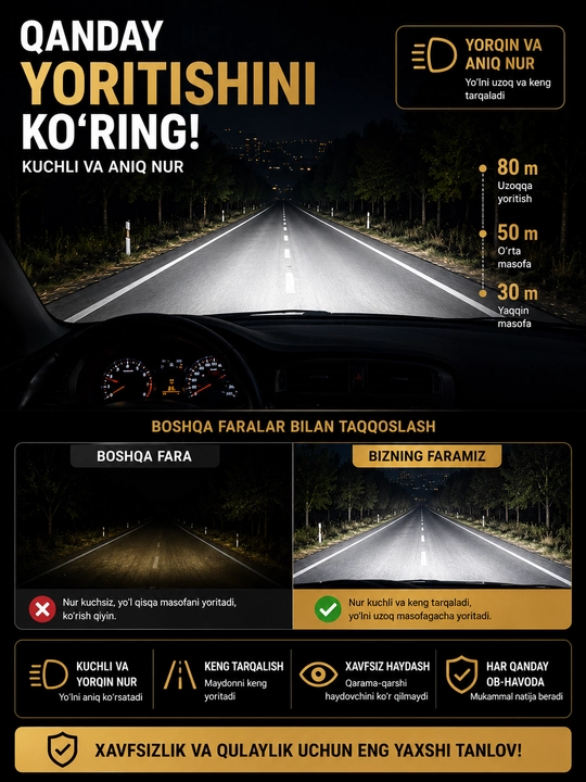 Комплект фары для Gentra , 2 шт