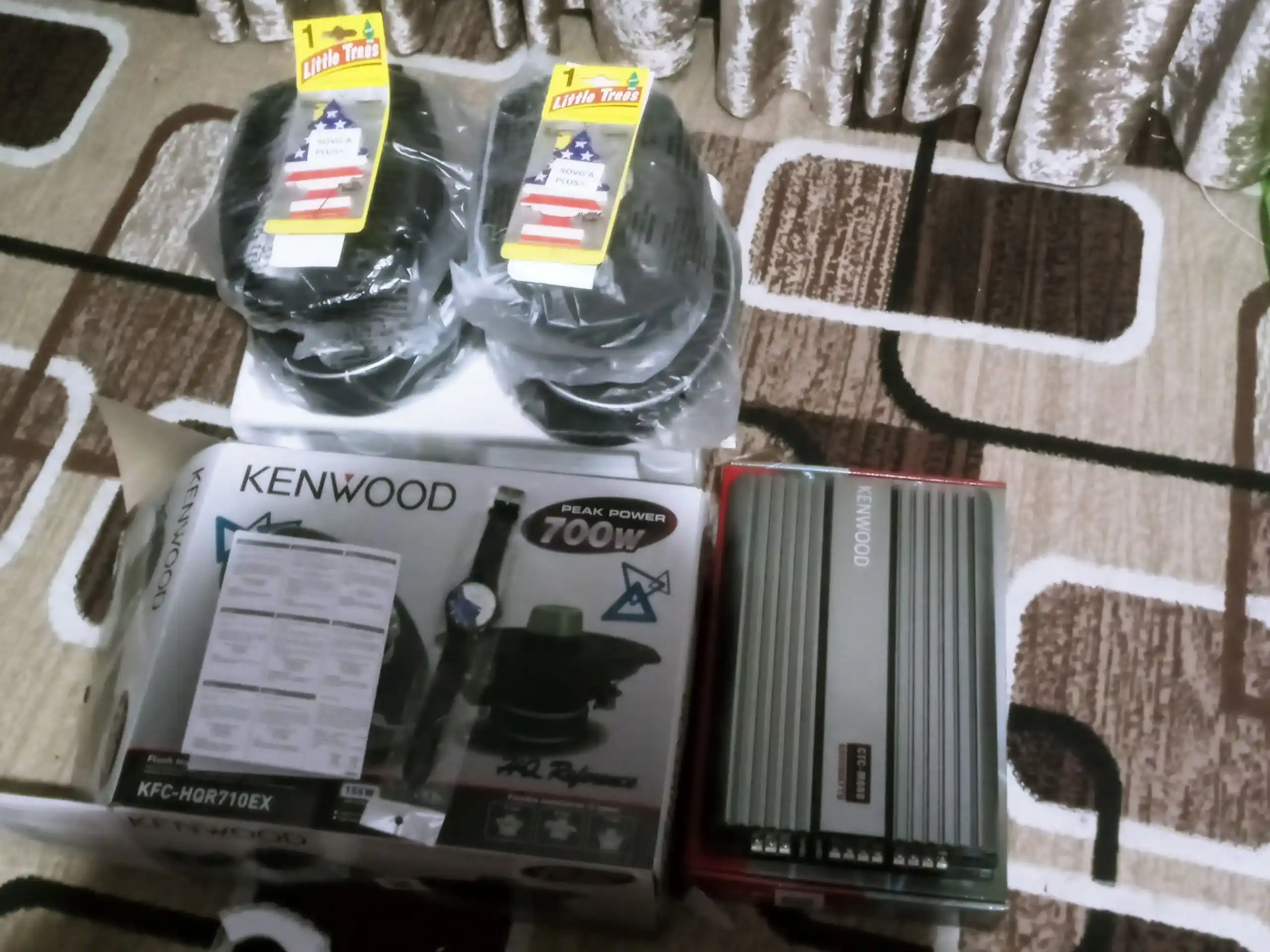 Kenwood CTC-M668 Avtomobil kuchaytirgichi, 4-kanal, A/B klassi, MAX 6800 Vt