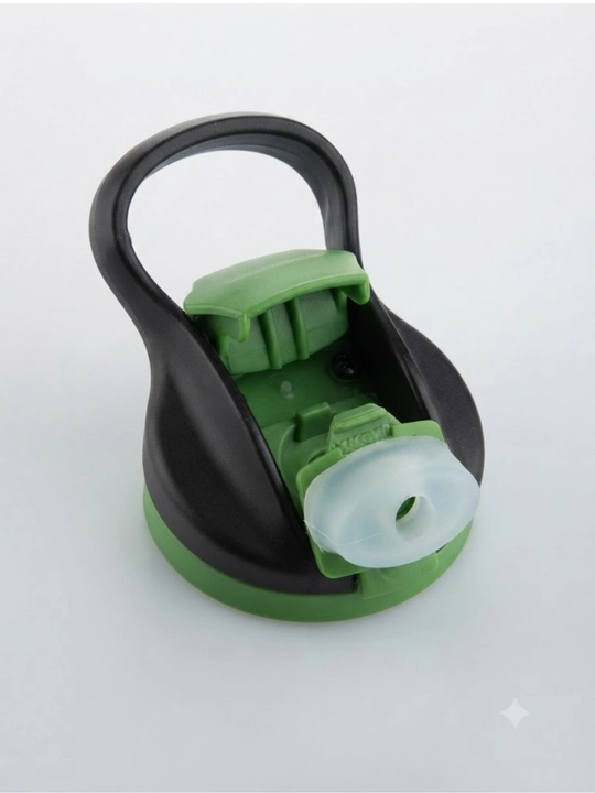Sport suv idishi, fitnes idishi, qopqoqli va o‘lchov shkalasi bilan, 800 ml