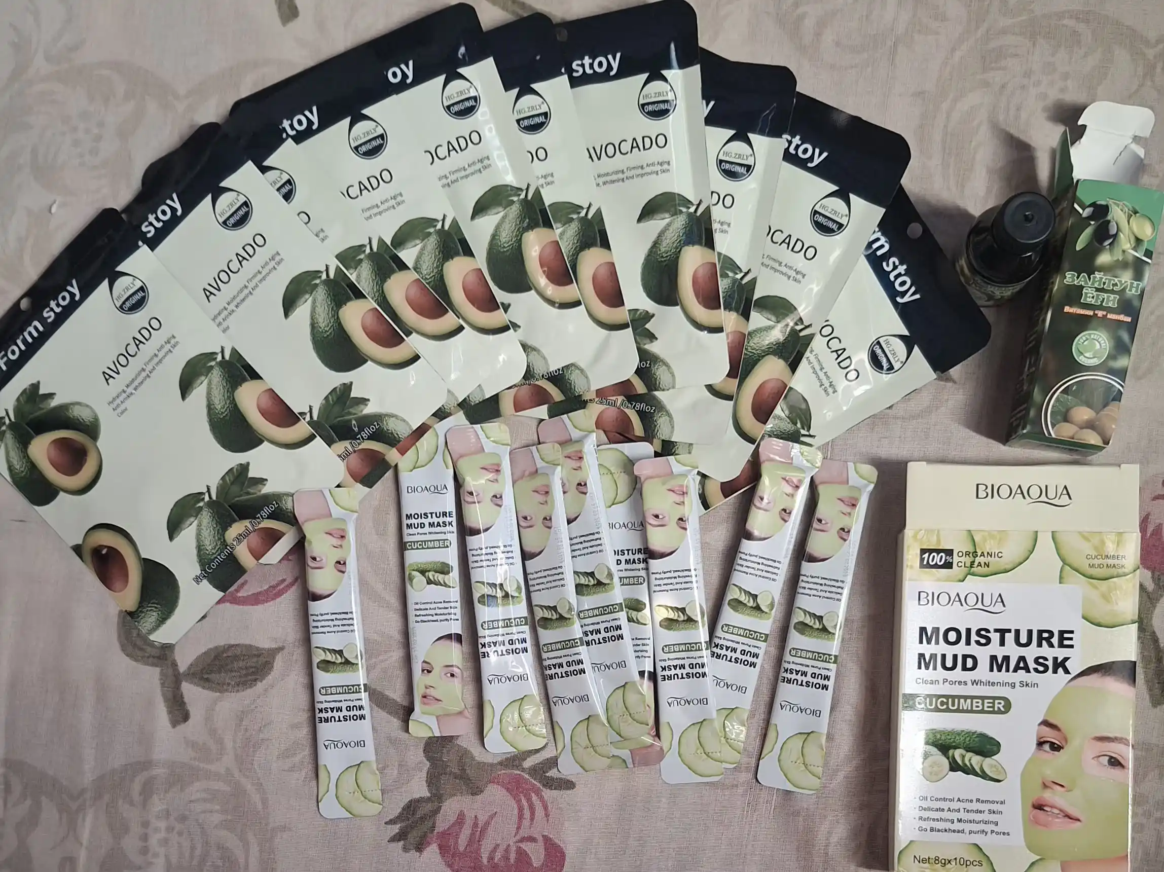 Zaytun va bodom yog‘i (shirin va achchiq bodom) kosmetik teri va soch uchun 25 ml / 100 ml