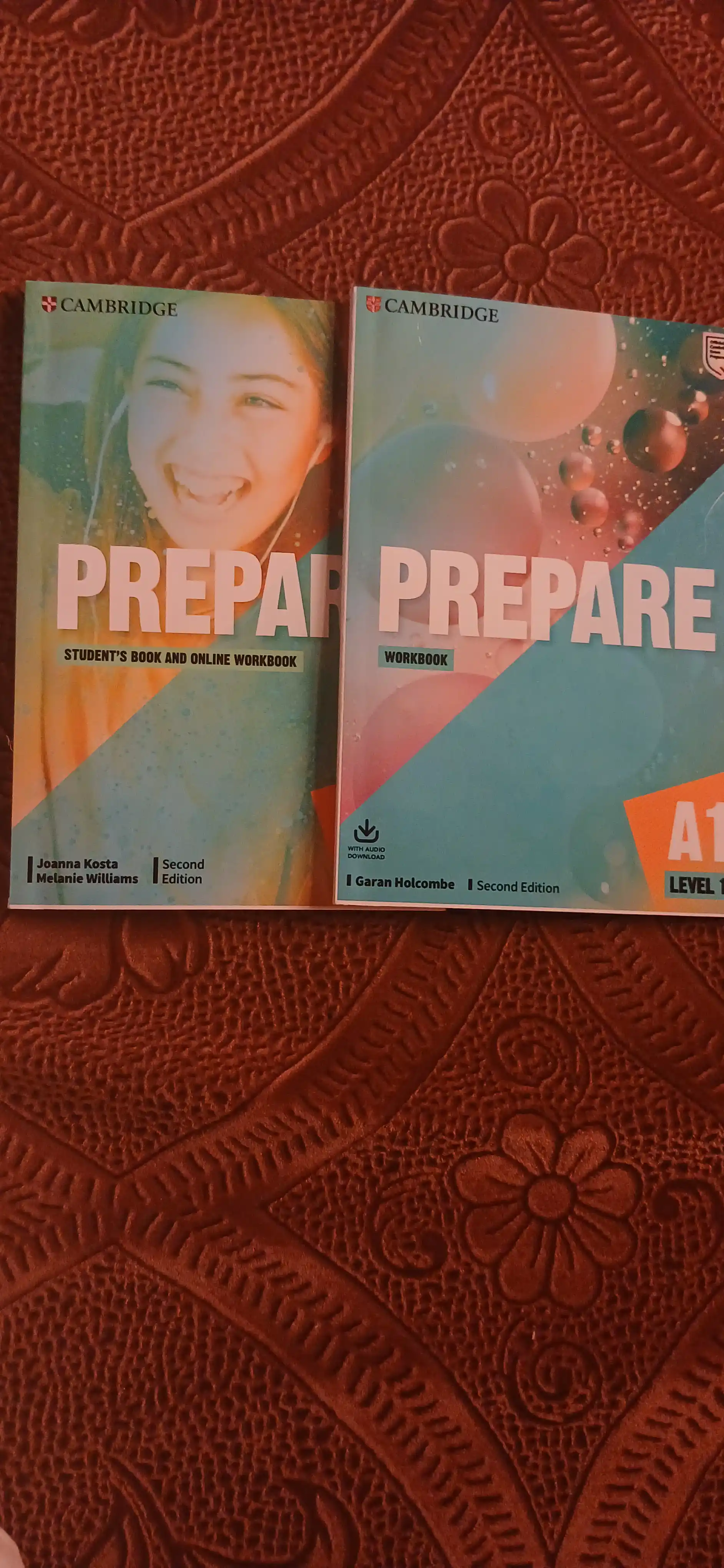 PREPARE A1 daraja 1 PREPARE A2 daraja 2 PREPARE A2 daraja 3 PREPARE B1 daraja 4