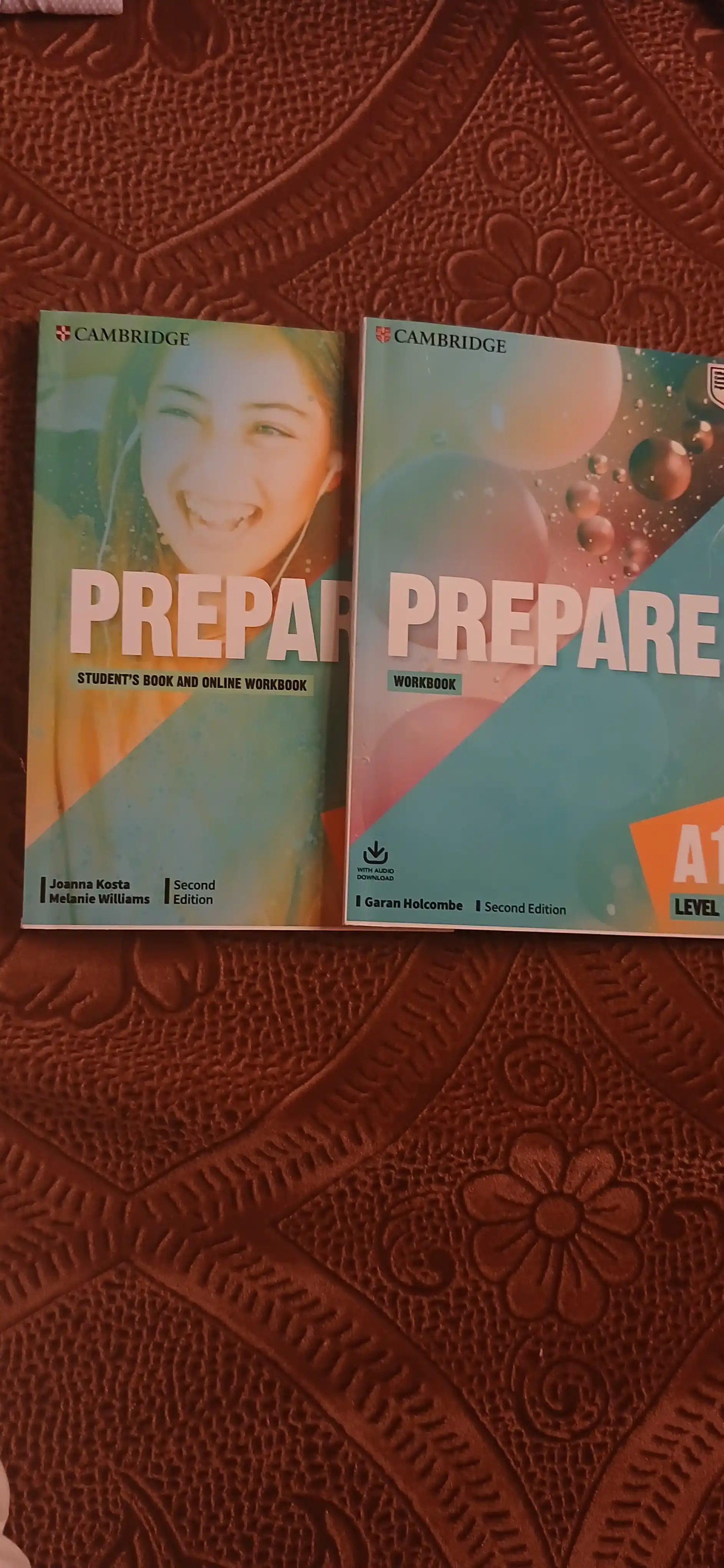 PREPARE A1 daraja 1 PREPARE A2 daraja 2 PREPARE A2 daraja 3 PREPARE B1 daraja 4
