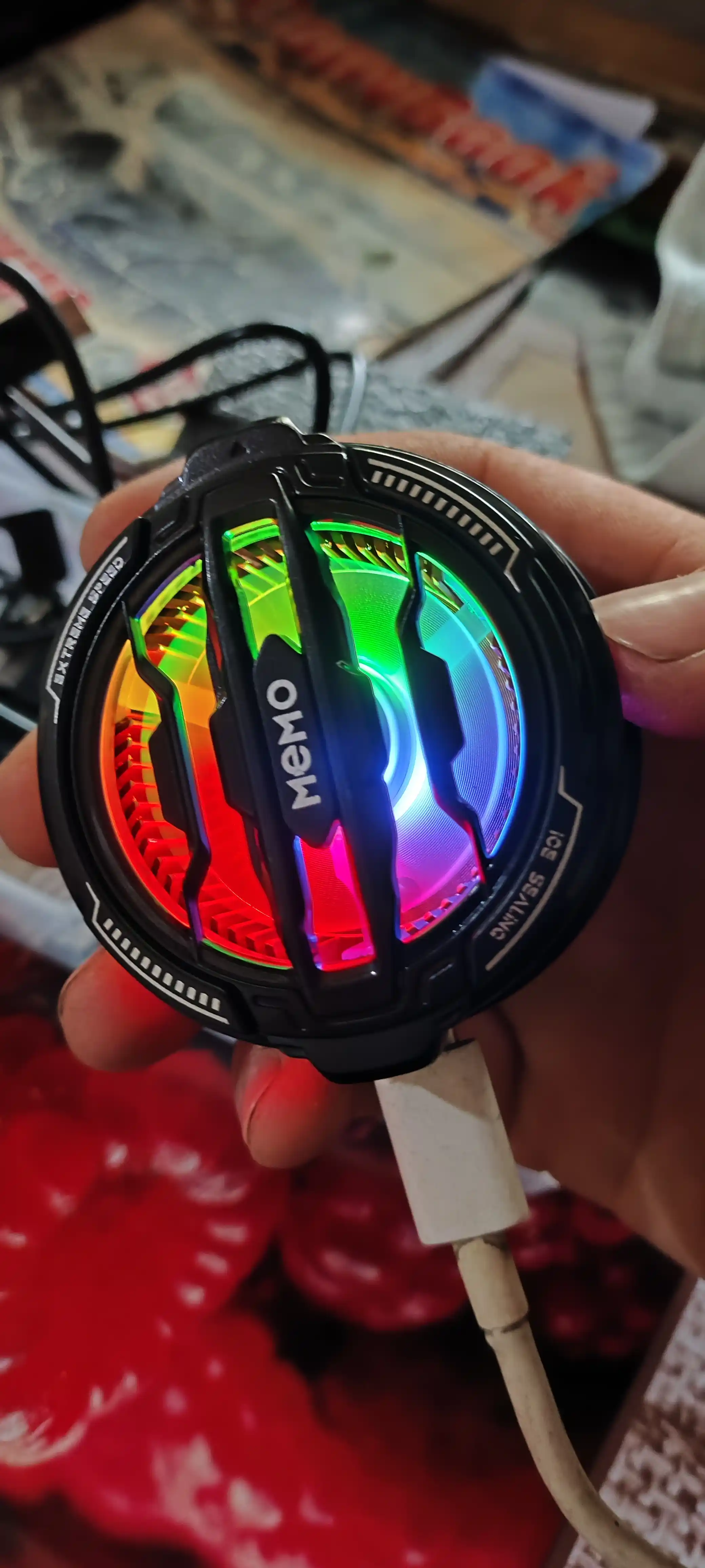 Memo CX07 RGB magnitli sovutgich telefon va planshetlar uchun Memo CX07 -5/-10