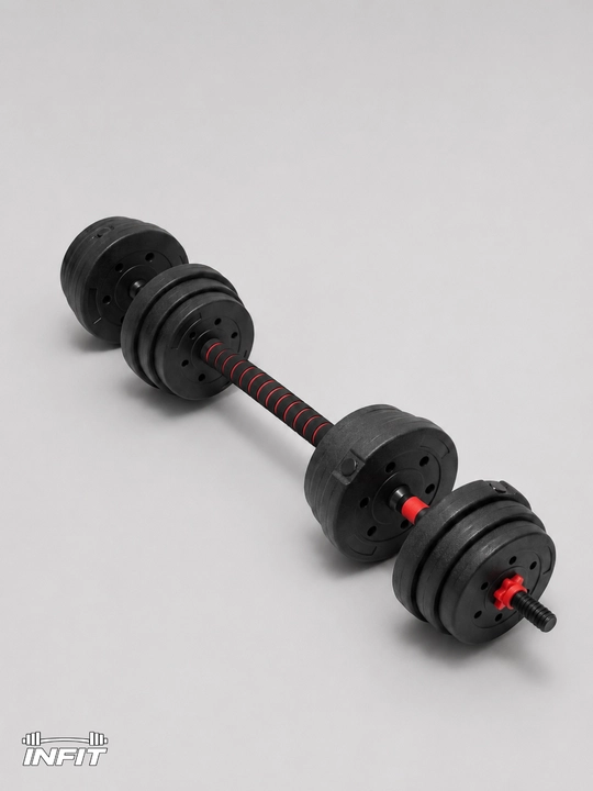 Набор гантелей и штанги, спорт, фитнес, тренажер, 2 в 1, 10-30 кг
