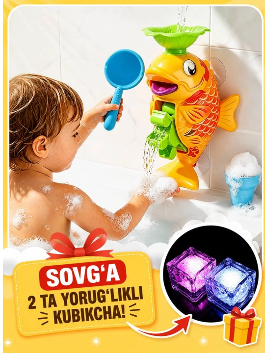 Vannada bolalar vaqtni qiziqarli o’tkazish uchun suzuvchi o’yinchoqlar - 