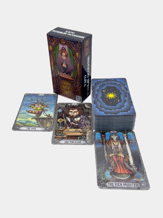 Dark Manson Tarot 85 ta karta, mashhur ta'lim folbinlik klassik kartalari