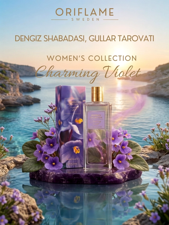 Oriflame Women's Collection Charming Violet ayollar atiri - 