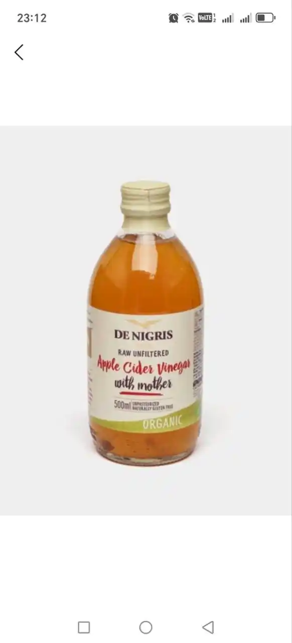 De Nigris olma sirkasi, filtrlanmagan, 500 ml