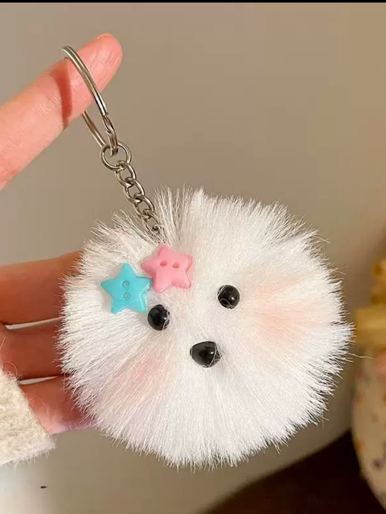 Мягкий плюшевый брелок для ключей, Kawaii аксессуар на сумку и рюкзак - 
