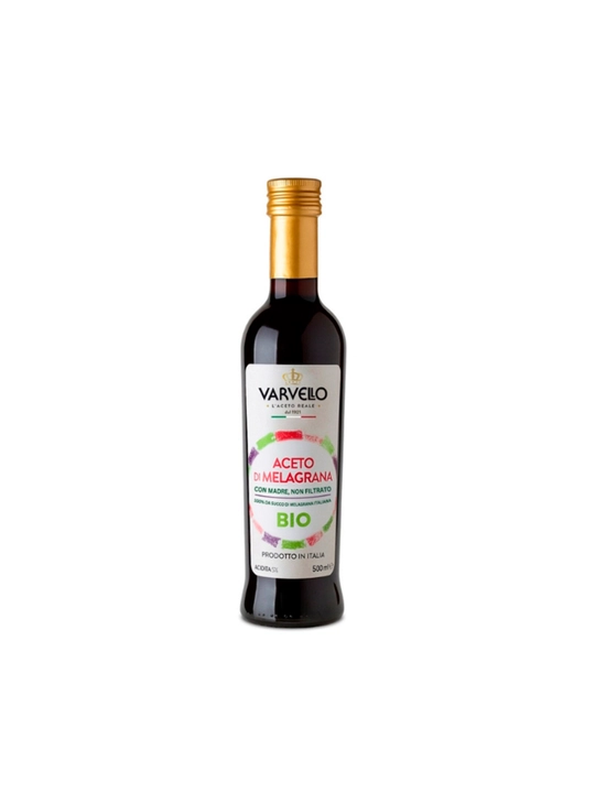 Гранатовый уксус, нефильтрованный марка Varvello Organic 500ml - 