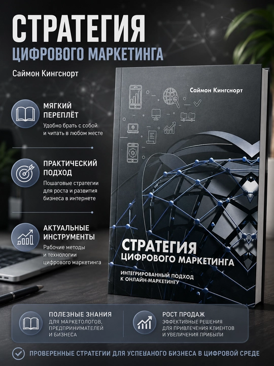 Рақамли маркетинг стратегияси. Онлайн маркетингга интеграциялашган ёндашув, Саймон Кингснорт - 