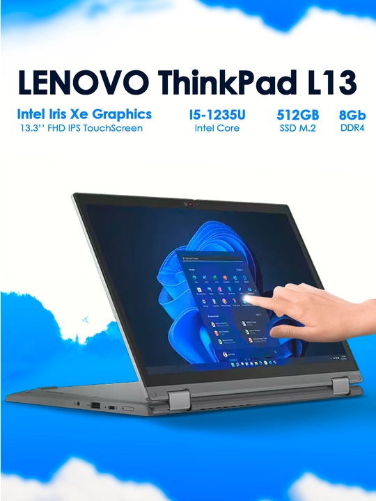 Ноутбук Lenovo ThinkPad L13 Yoga Gen 3 i5-1235U 8/512 ГБ 13.3″ WUXGA Touch - 