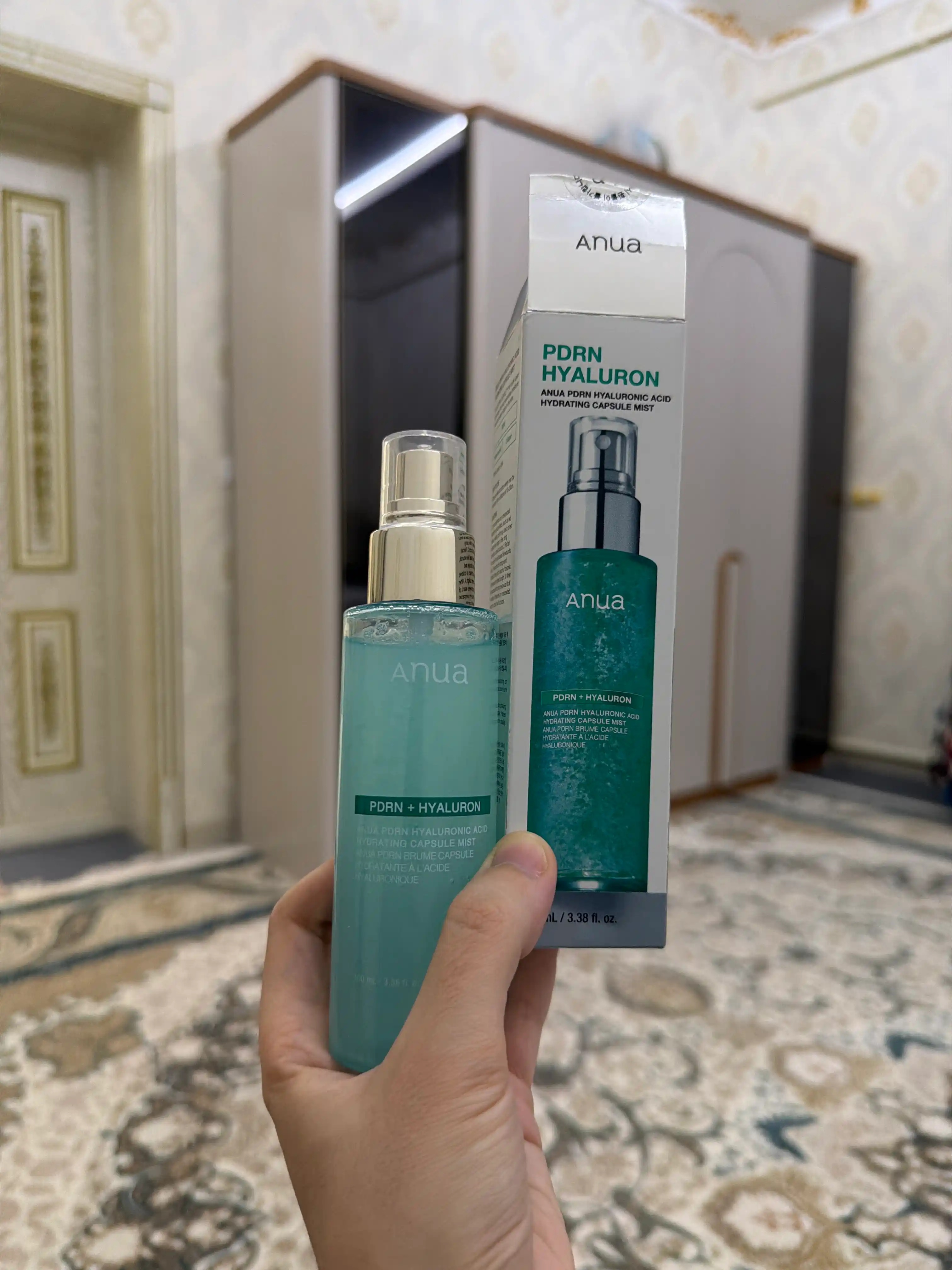 Мист капсульный увлажняющий с пдрн | ANUA PDRN Hyaluronic Acid Hydrating Capsule Mist 100ml