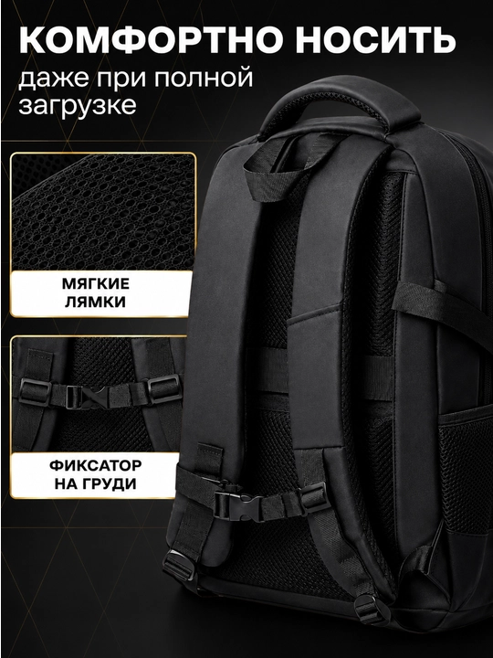 Мужской рюкзак для ноутбука подростковый