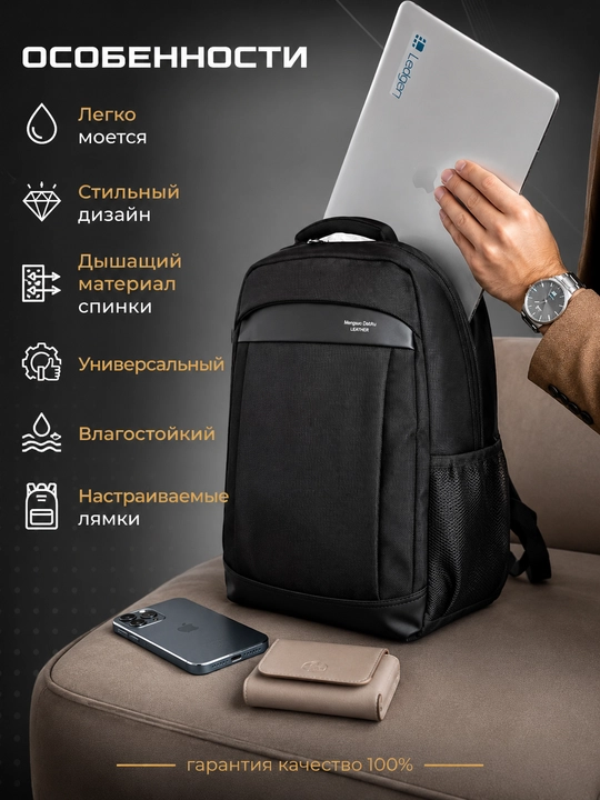 Мужской рюкзак для ноутбука подростковый