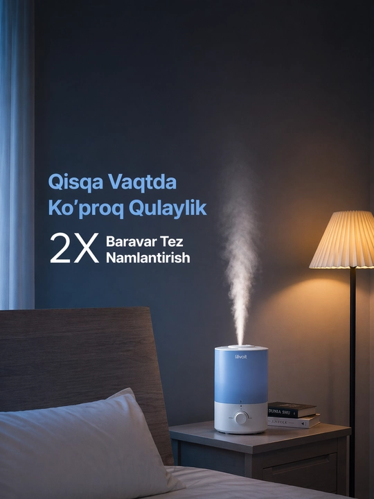 LEVOIT Dual 150 havo namlagichi