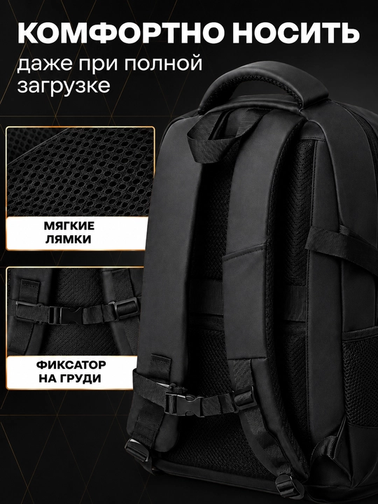Мужской рюкзак для ноутбука подростковый