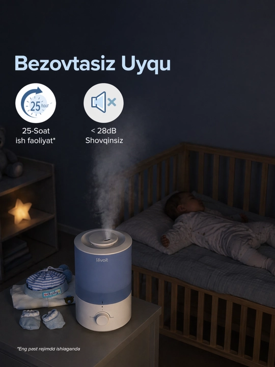 LEVOIT Dual 150 havo namlagichi