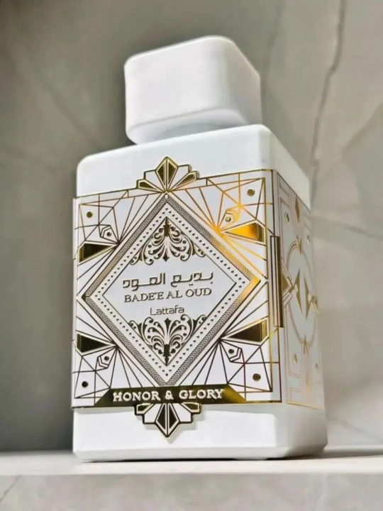 Honor & Glory Bade'e Al Oud Eau de Parfum, теплый и элегантный аромат, 100 мл