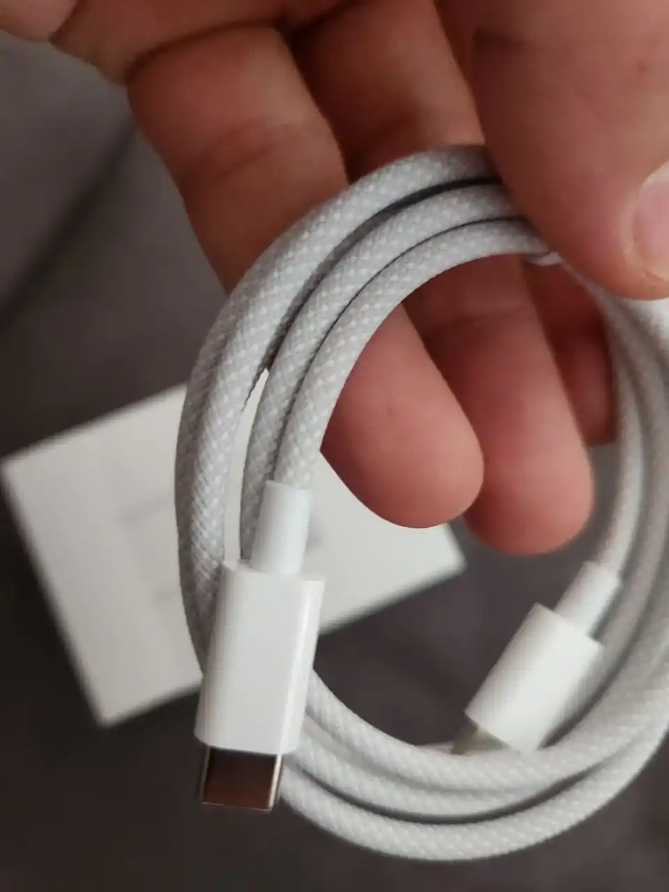 USB Type-C – Type-C kabel, 60W, 6A, tezkor zaryadlash va ma'lumot uzatish uchun, 1 m