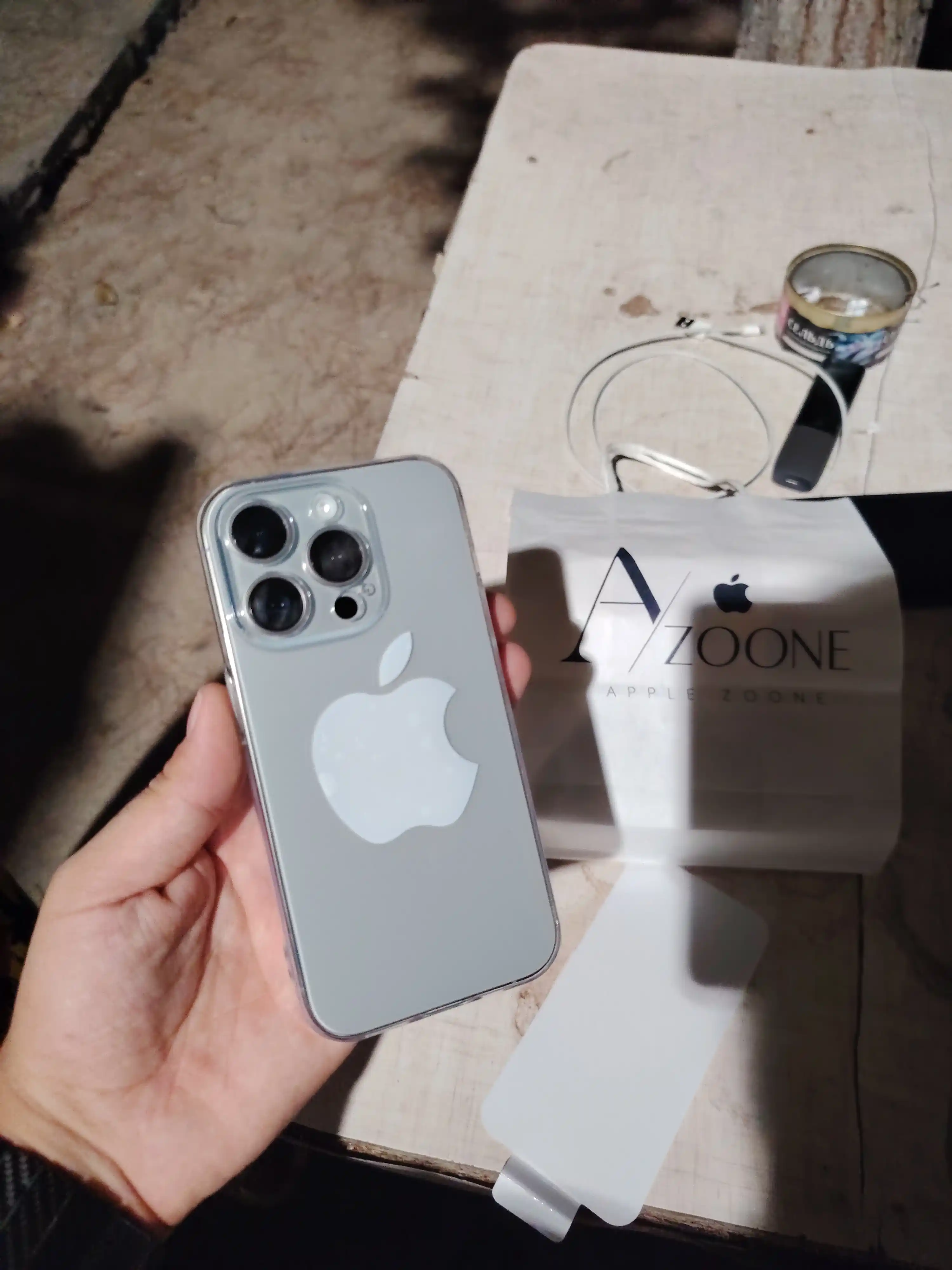 Смартфон iPhone 15 Pro/ProMax, 128/256 GB, SIM+ESIM, чехол+стеклов подарок
