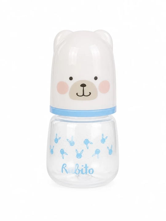 Бутылочка Rabito антиколик, 60 мл, BPA Free, силиконовая соска, с рождения 0+