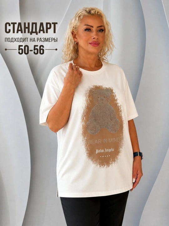 Женские Футболки и майки (материал-Станбул) размеры стандарт 48-54 - 