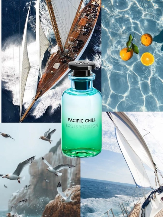Erkaklar va ayollar uchun parfyumlangan suv Louis Vuitton Pacific chill 50/30/10/5/3 ml