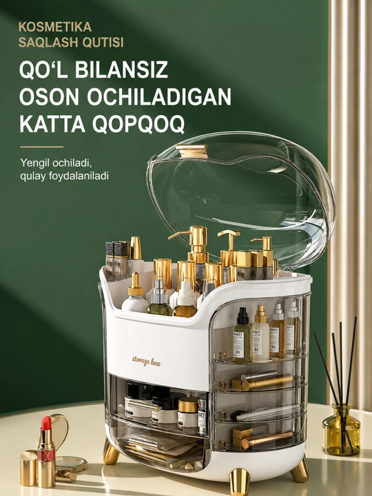 Органайзер для косметики и кистей