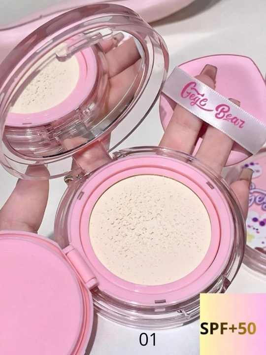 Gege Bear Кушон-крем для лица + запасной блок SPF 50+ защита