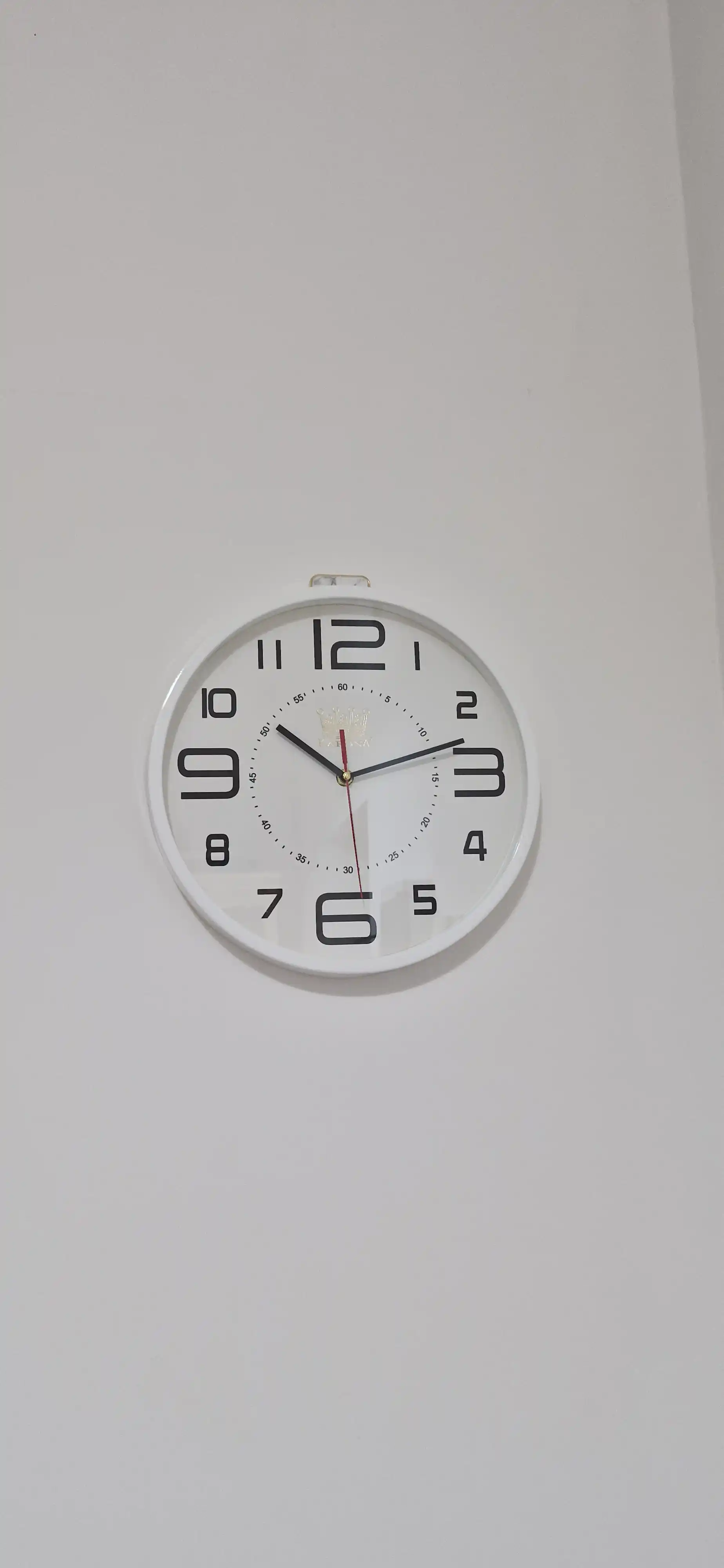 Karona uy va ofis uchun devor soati, 30 sm