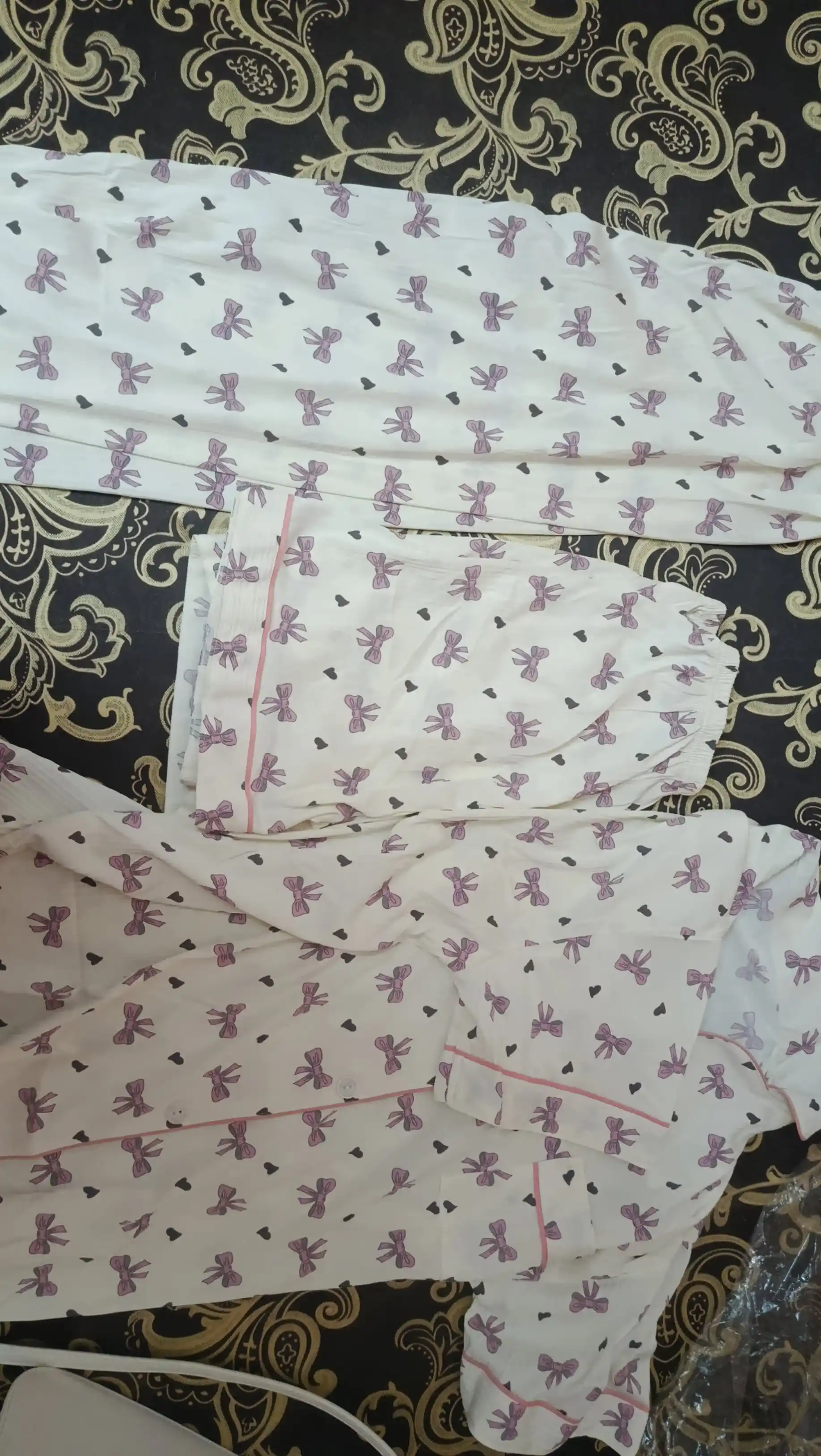 Pijama ayollar uchun 3 tasi 1 da, shim va shortikli komplekt troykalar, ayollar pijamasi