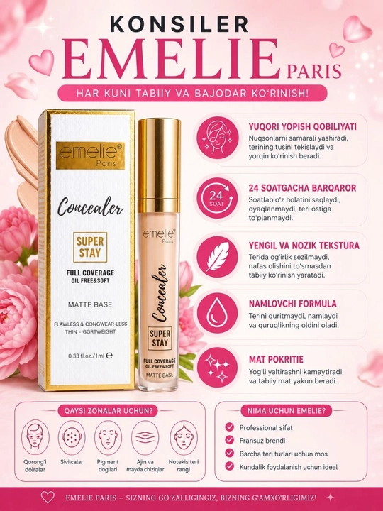Консилер, консилер для лица, консилер под глаза, concealer - 