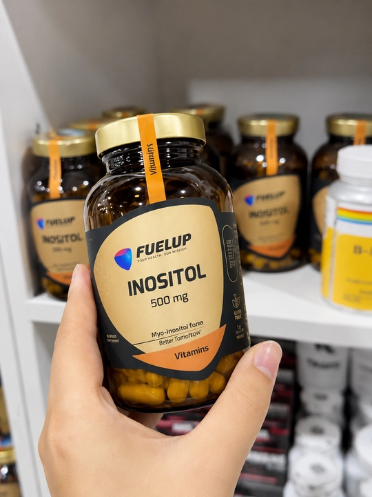 FuelUp Inositol 500mg 90 caps, инозитол, inazitol