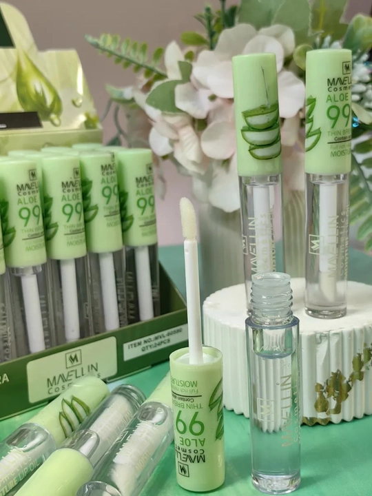 Aloe lip gloss, lab yaltirog'i, aloe vera, lab balzami, namlovchi lip gloss - 