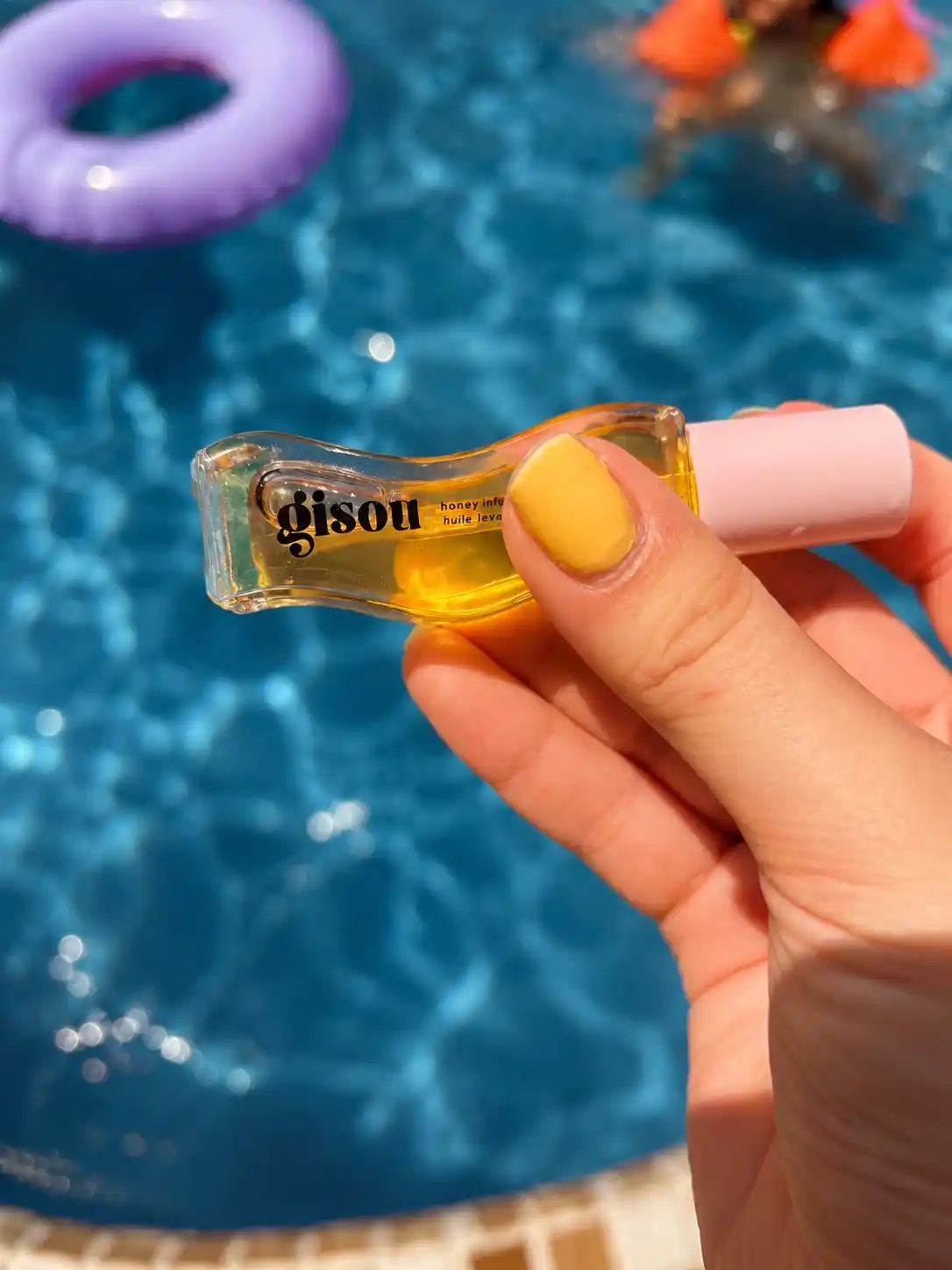 Gisou Honey – lab uchun blesk, namlantiruvchi moy, 8 ml
