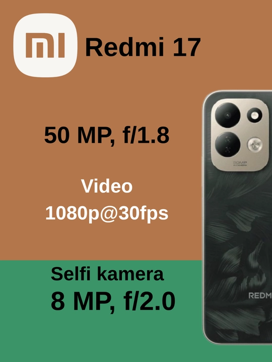 Смартфон Redmi 17 4g, IPS LCD 120 Гц, 7500 мАч, 50 МП, NFC, IP65