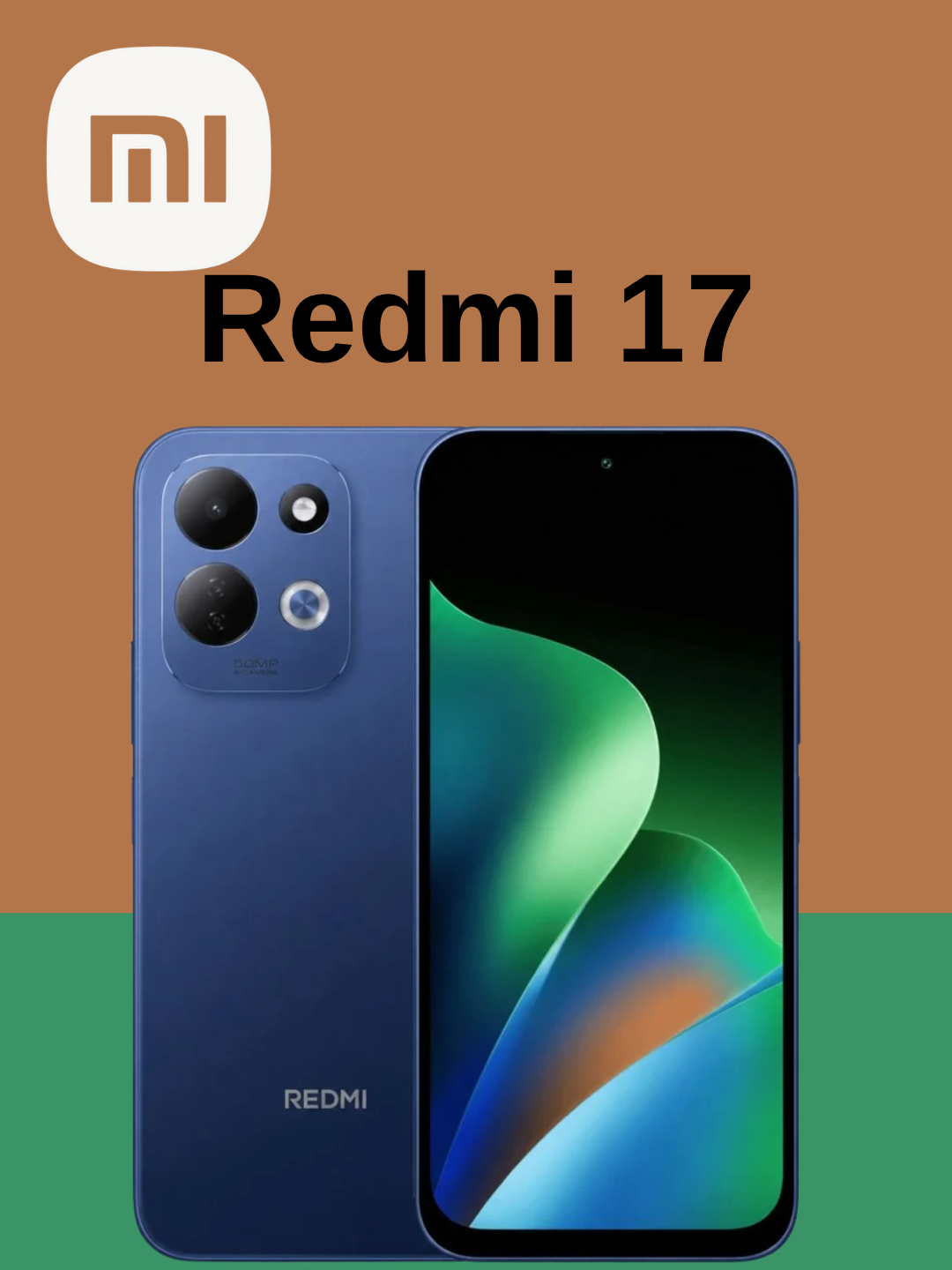 Смартфон Redmi 17 4g, IPS LCD 120 Гц, 7500 мАч, 50 МП, NFC, IP65 - 
