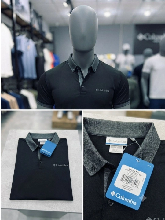 Erkaklar polo futbolkasi Columbia, 50% paxta, yozgi. Turkiyada ishlab chiqarilgan