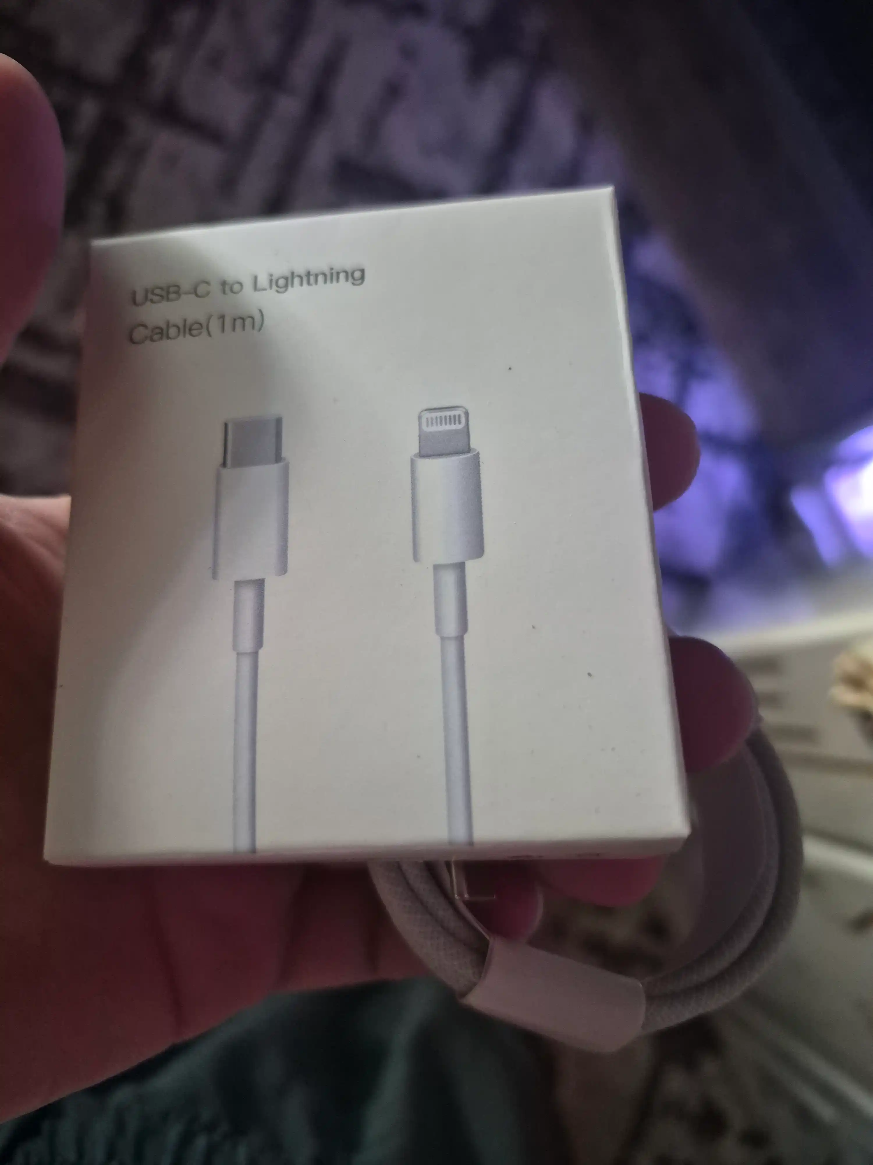 30W PD Tezkor Zaryad Kabeli – Type-C to Lightning / Type-C, iPhone va Android uchun
