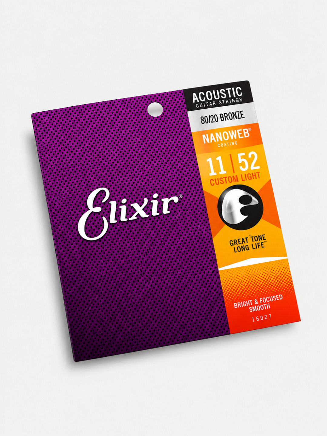Струны для гитары Elixir — 11/52, бронза