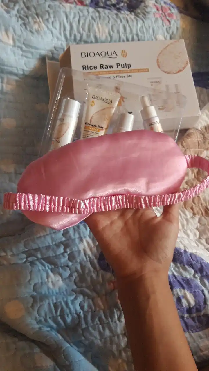 3D uyqu niqobi, ko‘z bog‘lami, dam olish uchun