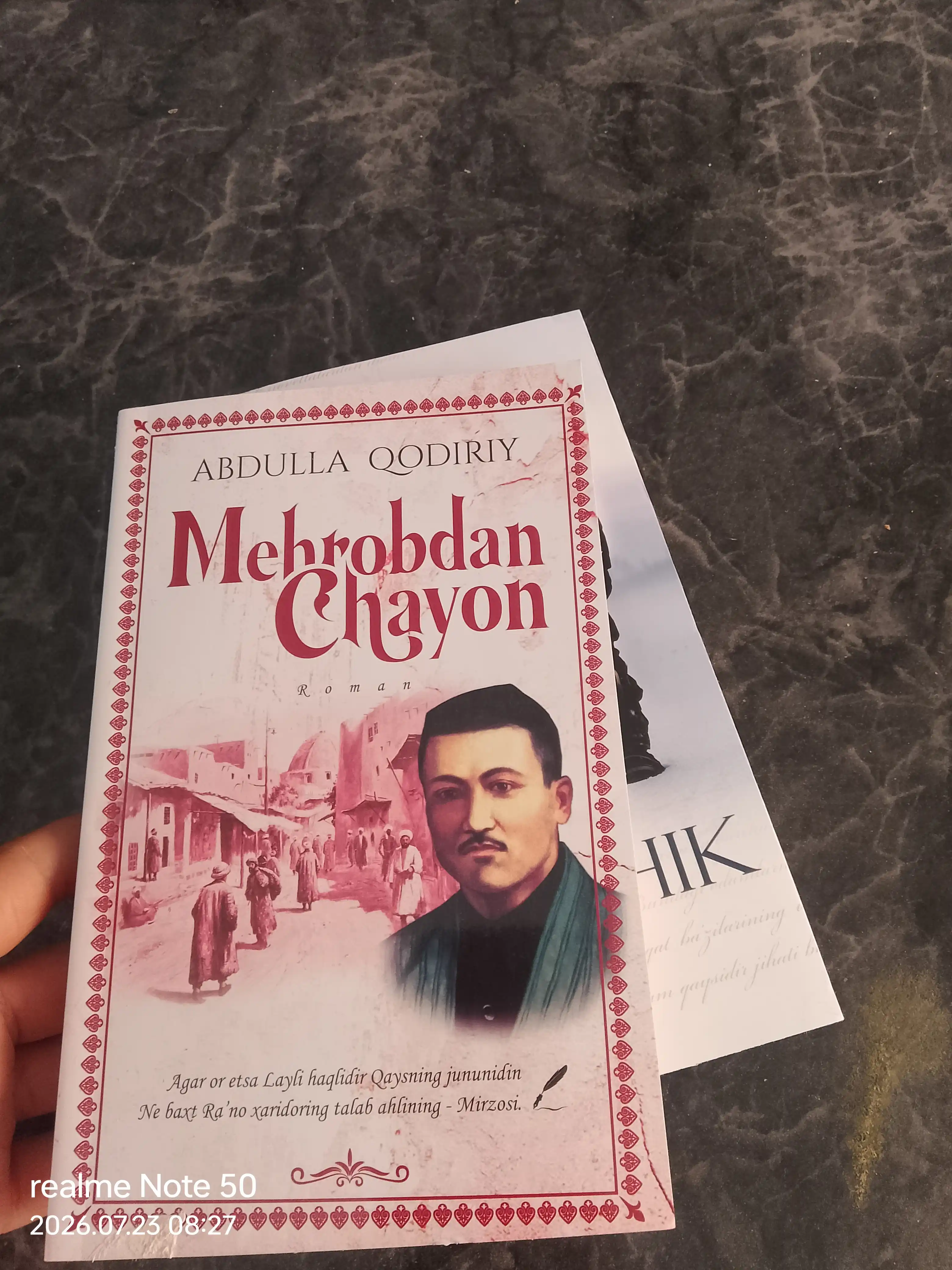 Abdulla Qodiriy - Mehrobdan chayon (roman)