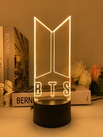 Ночник, настольная лампа, светильники в стиле K-POP, BTS, BLACKPINK - 