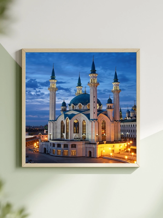 Raqamlar bo'yicha rasm chizish to'plami 40x50 sm polotno podramnikda YCGJ37048 - 
