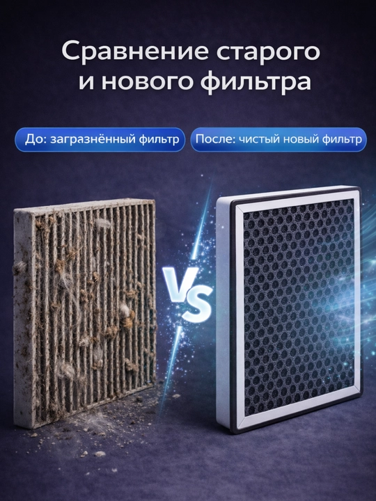 Салонный фильтр4-слойный для BYD CHAZOR, E2