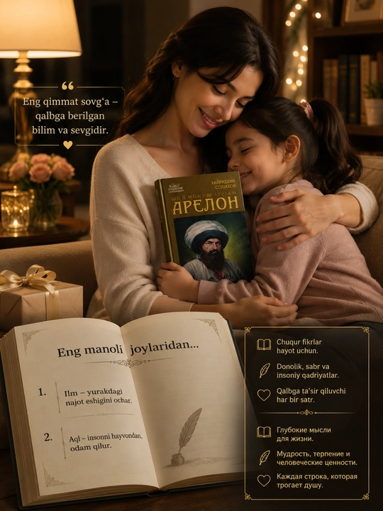 "Arelon - hayotga bo‘lgan qarashni o‘zgartiradigan kitob"
