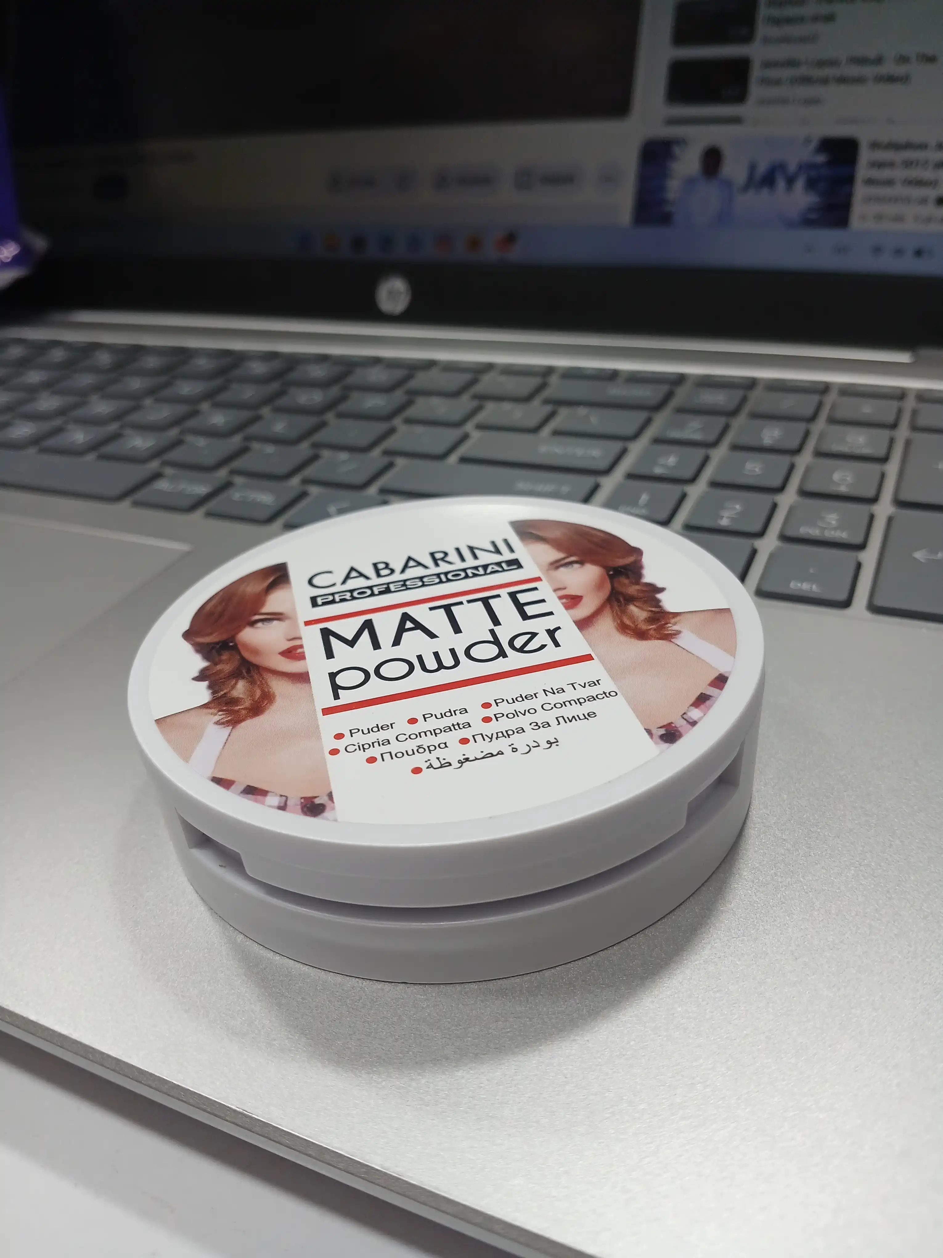 Пудра для лица Gabrini Matte Powder, матовая пудра, водостойкая, 12 г