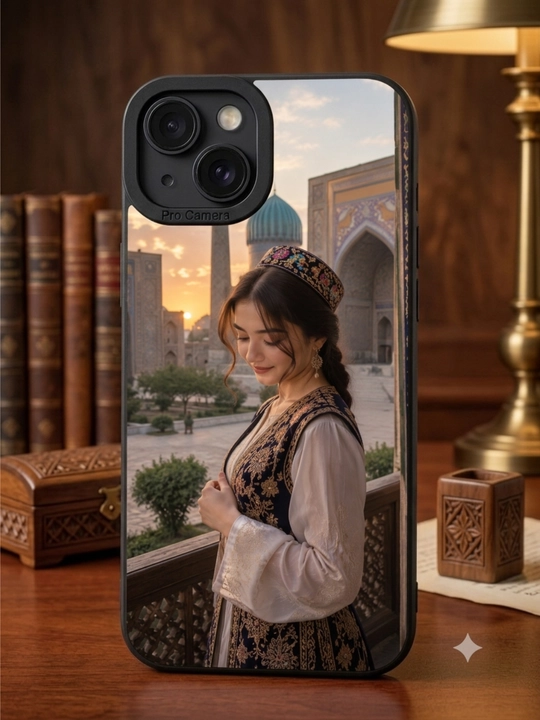 Чехол с национальным орнаментом и текстурой ковра для iPhone 11,12,13,14,15,16,17, Pro и Max - 